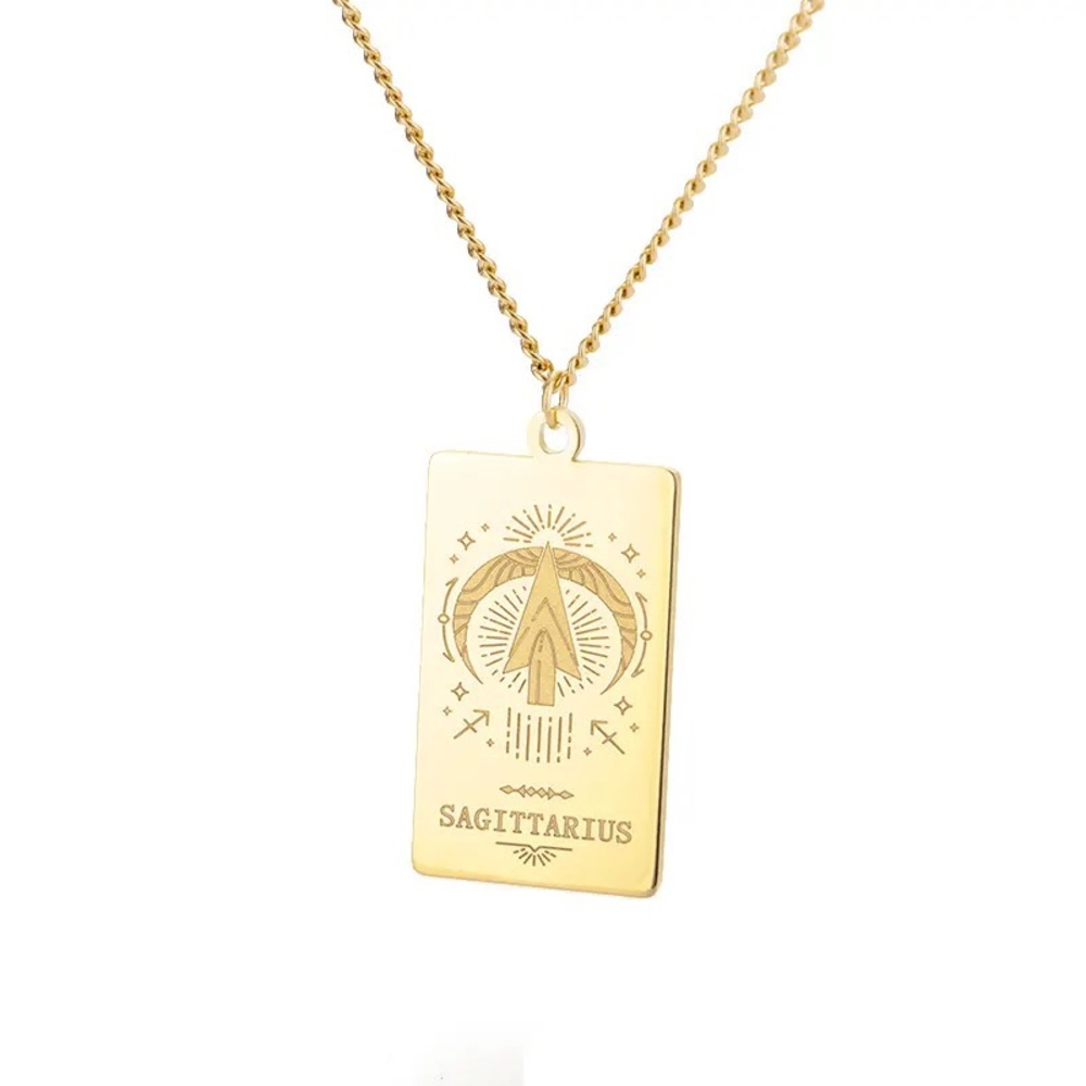 Sagittarius Zodiac Necklace